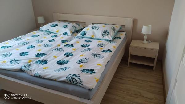 Nella foto è visibile l'oggetto Apartamenty pokoje Błękit Mielno situato nella città di Mielno.
