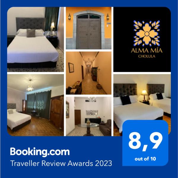 La photo montre l'objet Alma mía - Hospedaje Cholula situé dans la ville de Cholula.