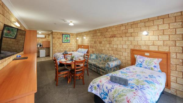 På billedet ses objektet Darling River Motel beliggende i byen Bourke.
