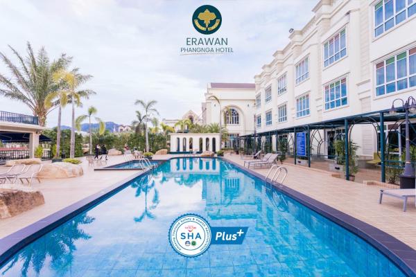 På billedet ses objektet Erawan Hotel beliggende i byen Ban Bang Pla.