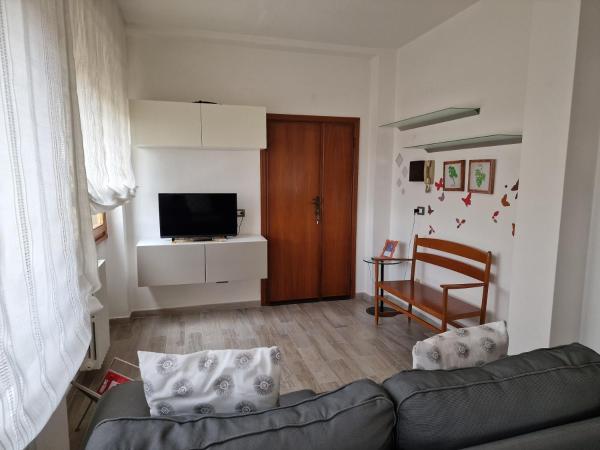 På billedet ses objektet Le Logge Apartment beliggende i byen Baratti.