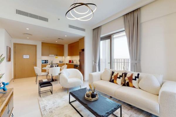 Na fotografii je vidět objekt Summer at Creek Beach - Sophisticated One Bedroom nacházející se ve městě Dubaj.