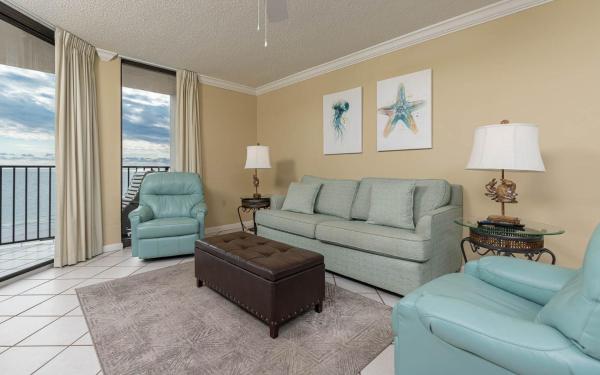 På billedet ses objektet Phoenix East 909 condo beliggende i byen Orange Beach.
