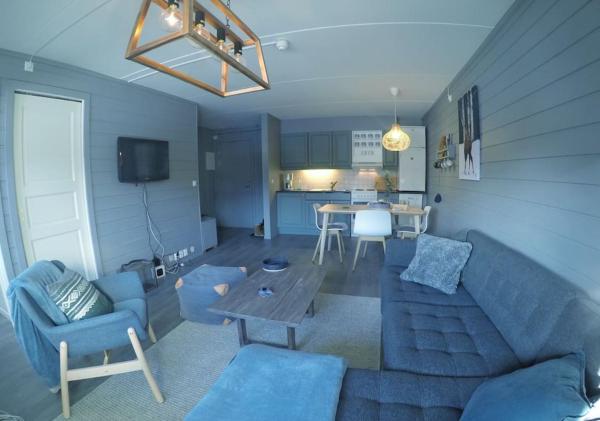 På billedet ses objektet Fjellstova Storehorn Apartments beliggende i byen Torset.