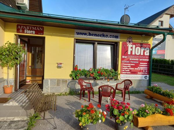 Nella foto è visibile l'oggetto Apartman Flora situato nella città di Benecko.