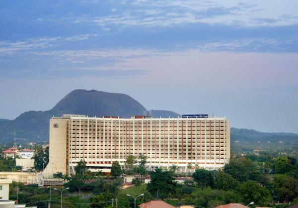 Op de foto is het object Transcorp Hilton Abuja te zien, gelegen in de stad Abuja.