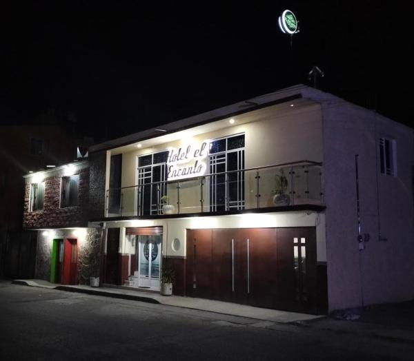 Na zdjęciu widoczny jest obiekt HOTEL EL ENCANTO położony w mieście Acopinalco.