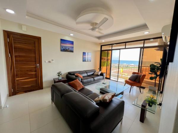 A la foto es mostra l'objecte Remarkable 3-Bed Apartment in Zanzibar situat a la ciutat de Bweleo.