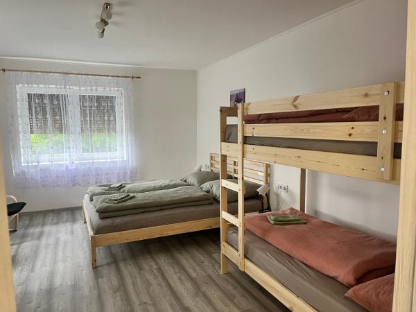 Nella foto è visibile l'oggetto Kozákov Apartmány - první patro situato nella città di Tatobity.