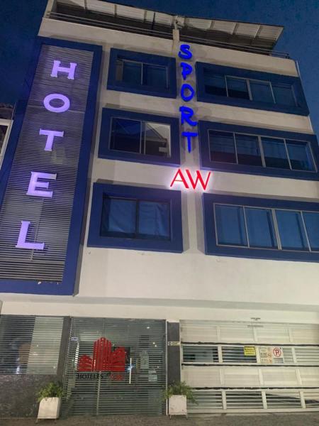 A la foto es mostra l'objecte AW Hotel Sport situat a la ciutat de Cali.