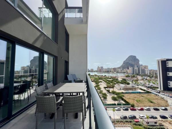 A la foto es mostra l'objecte Beautiful duplex modern apartment in Calpe situat a la ciutat de Calp.