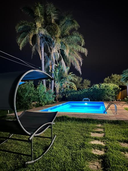 La photo montre l'objet Casa vacanza le tre palme situé dans la ville de Floridia.