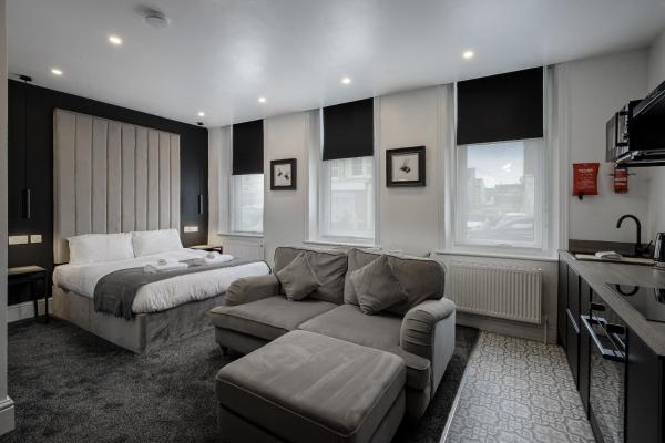 A la foto es mostra l'objecte St Chads Suites by Central Beach Leisure situat a la ciutat de Blackpool.