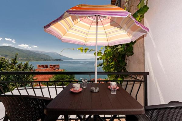 A la foto es mostra l'objecte The Lakeside Haven situat a la ciutat de Ohrid.