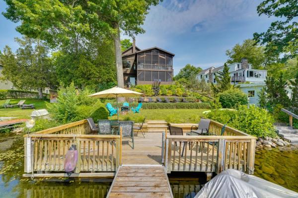 Porch & Views: Queensbury 'Three Family Lakehouse' - Glens Falls, NY