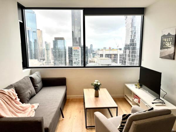 A la foto es mostra l'objecte Readyset Apartments at Manhattan situat a la ciutat de Melbourne.