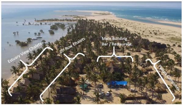 På billedet ses objektet Barra Dica - CAMPING beliggende i byen Inhambane.