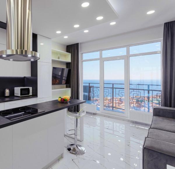 A la foto es mostra l'objecte Sea Pearl situat a la ciutat de Odessa.