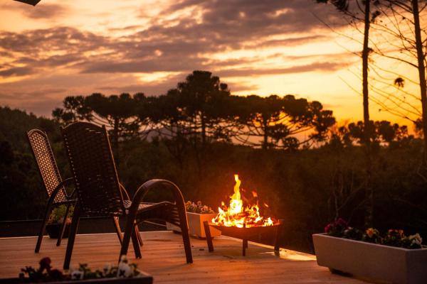 A la foto es mostra l'objecte Timber Lodge Camanducaia situat a la ciutat de Monte Verde.
