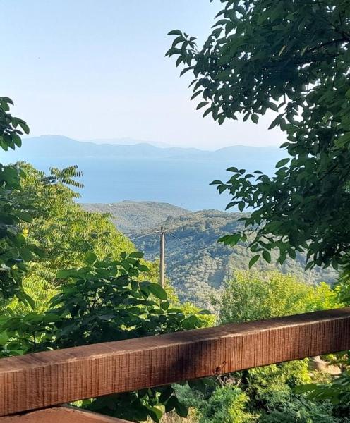 Nella foto è visibile l'oggetto Mountain and Sea view situato nella città di Miléai.
