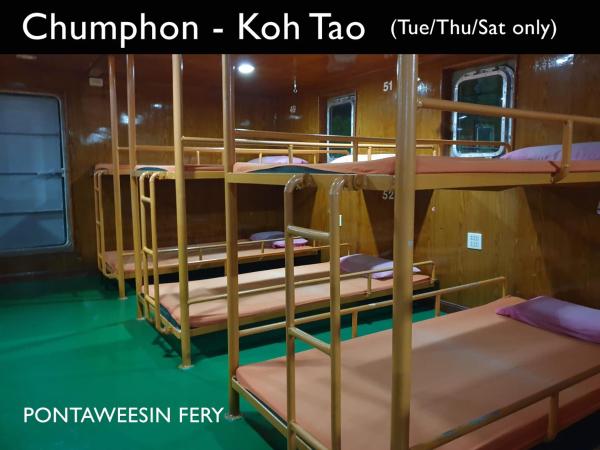 På billedet ses objektet Chumphon - Koh Tao Night Ferry beliggende i byen Chumphon.