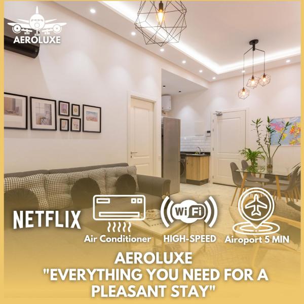 På billedet ses objektet Airport Apartment Suite Casablanca FREE WIFI Modern Confort Calme beliggende i byen Derroua.
