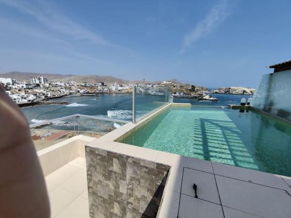 På billedet ses objektet Excelente departamento frente al mar. beliggende i byen San Bartolo.