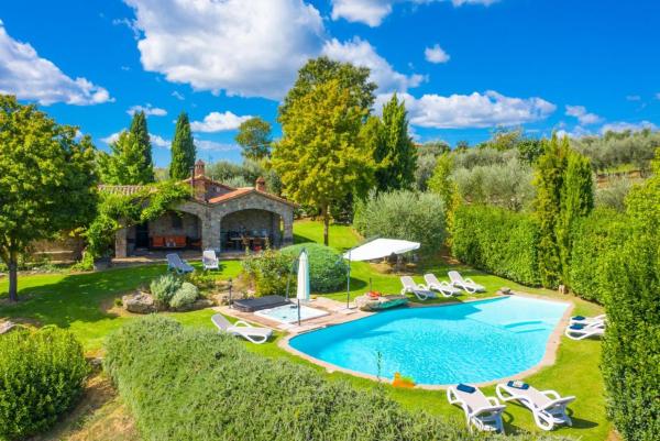 A la foto es mostra l'objecte Villa Casale Silvia situat a la ciutat de Terni.