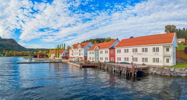 På billedet ses objektet Angvik Gamle Handelssted - by Classic Norway Hotels beliggende i byen Angvik.