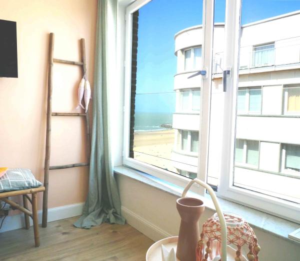 A la foto es mostra l'objecte Cosy Studio by the sea situat a la ciutat de Oostende.
