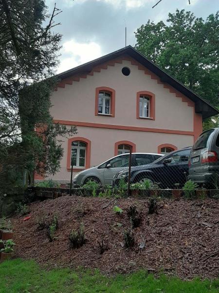 La photo montre l'objet Borovnička situé dans la ville de Horní Brusnice.