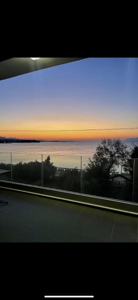 The photo shows the Luxury Apartment Sea View Chalkida located in the city of Chalkida.