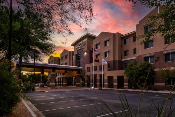 A la foto es mostra l'objecte Homewood Suites by Hilton Phoenix Airport South situat a la ciutat de Phoenix.