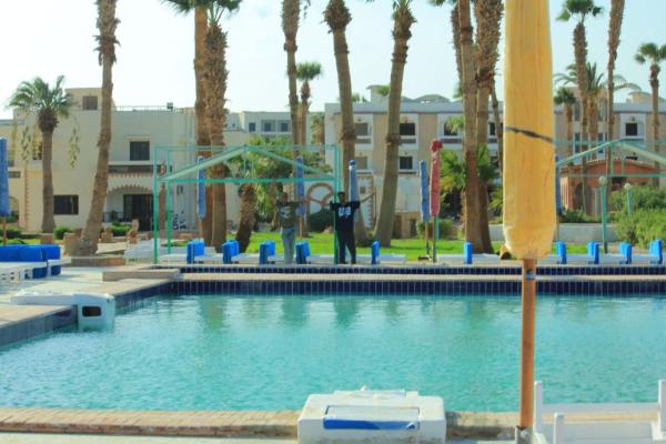 Nella foto è visibile l'oggetto Mashrabiya Hotel situato nella città di Hurghada.