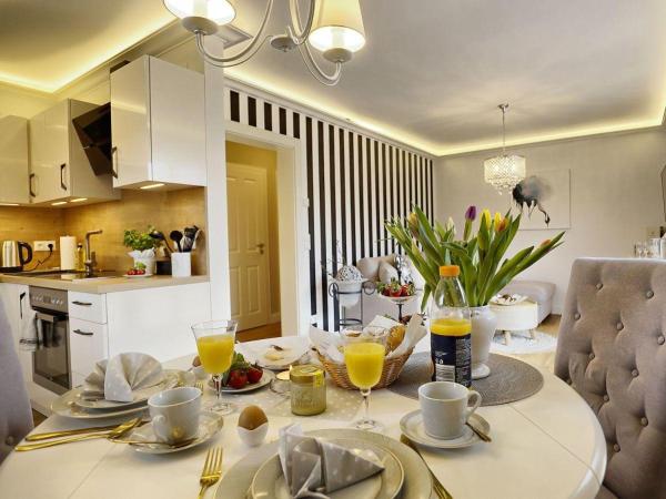 Nella foto è visibile l'oggetto Ostseetraum-im-Ferienhaus-Flair-am-Meer situato nella città di Zingst.