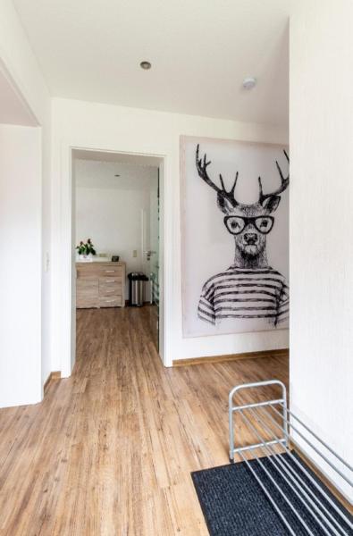 Na fotografii je vidět objekt Ferienwohnung Franz Erlabrunn nacházející se ve městě Erlabrunn.