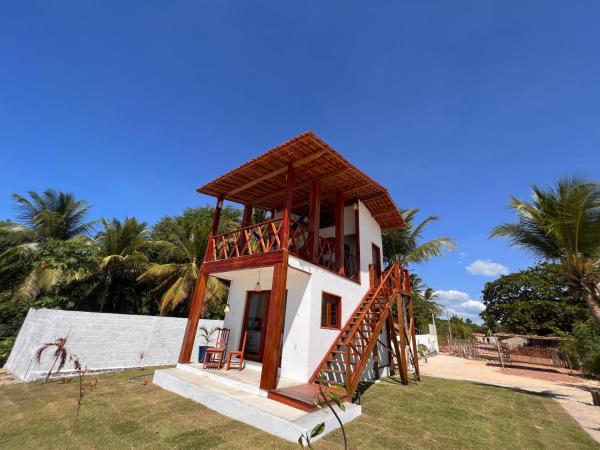 A la foto es mostra l'objecte Beira-mar Chalé Curimãs - Barroquinha, Ceará situat a la ciutat de Barroquinha.
