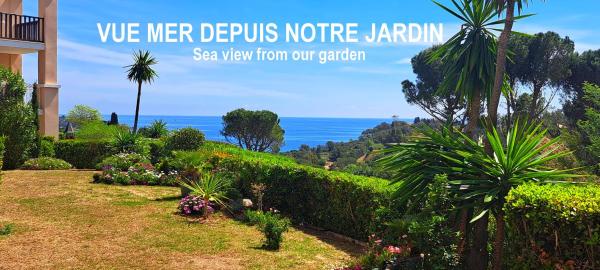 Dans Un Cadre D'exception, Vue Mer Panoramique à Agay Côte D'azur, Village Vacances Cap Esterel, 2 Chambres, Avec Jardin, Golf, Climatisation, Wifi, 5 Piscines - French Riviera