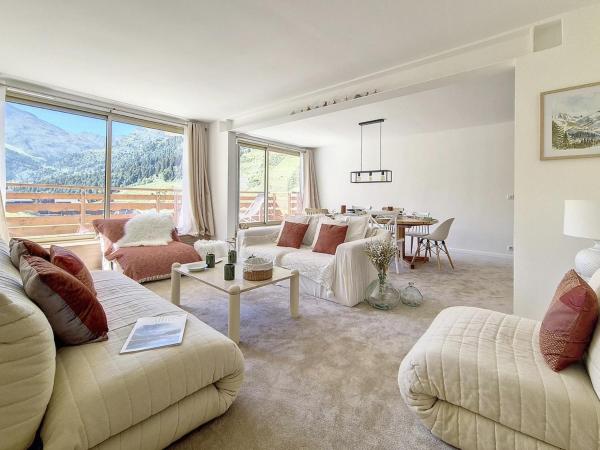Spacieux Apt Rénové, Ski Aux Pieds, Cœur Mottaret, Parking Privé - Fr-1-688-50 - 梅里貝勒