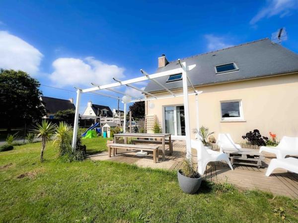 Auf dem Foto ist das Objekt Gîte Ty Family Kids Friendly in der Stadt Paimpol zu sehen.