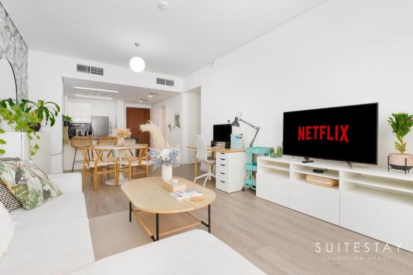 På billedet ses objektet Stylish and Homely One Bedroom Suite beliggende i byen Dubai.
