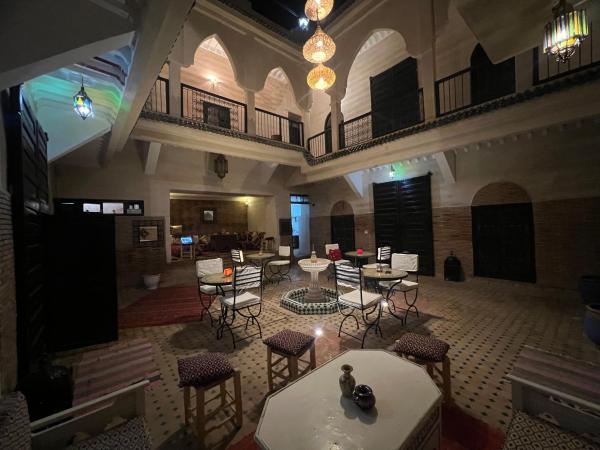 En la foto se muestra el objeto Riad el Adraoui ubicado en la ciudad de Marrakech.
