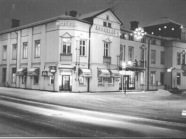 Op de foto is het object Appelberg hotel te zien, gelegen in de stad Sollefteå.