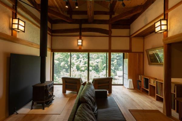 The photo shows the Ryokuinsansou-bettei - Vacation STAY 48641v located in the city of Hino.