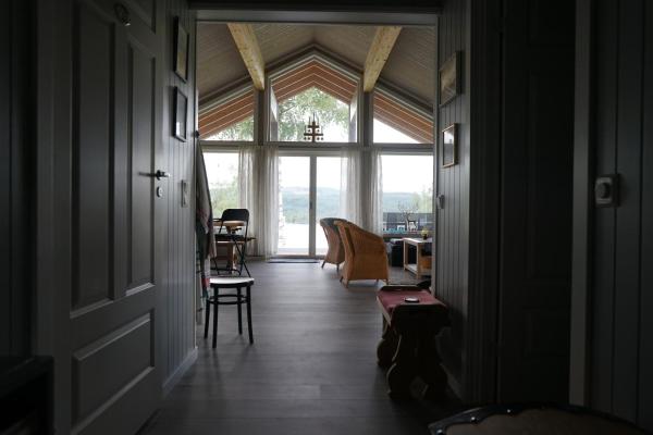 En la foto se muestra el objeto Luxury Norwegian Cottage ubicado en la ciudad de Grua.