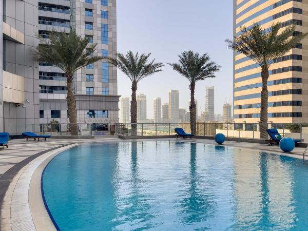 Na fotografii je vidět objekt Marco Polo - Your luxurious high-floor escape in Dubai Marina nacházející se ve městě Dubaj.