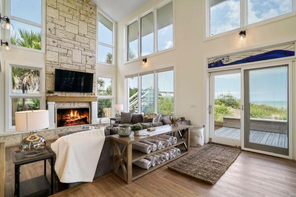 På bildet vises objektet Crescent Lookout Oceanfront with panoramic views som ligger i byen St. Augustine.