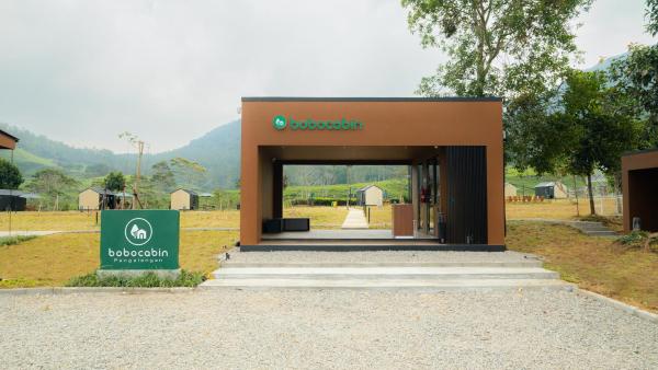 A la foto es mostra l'objecte Bobocabin Pangalengan, Bandung situat a la ciutat de Riunggunung.
