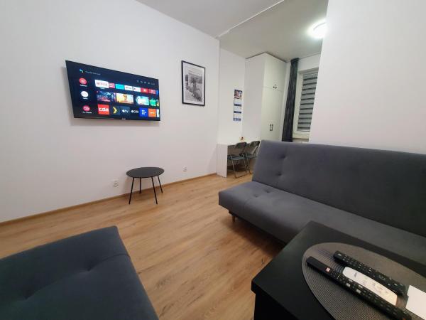 Na fotografii je vidět objekt Apartamenty u Portera przy Skwerze Kościuszki nacházející se ve městě Gdyně.