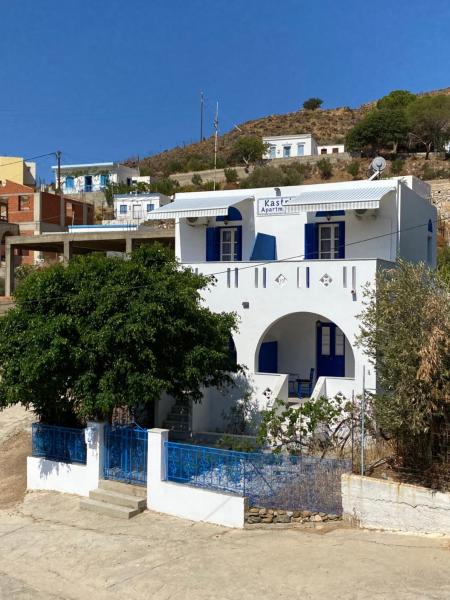 A la foto es mostra l'objecte Kastri Apartments situat a la ciutat de Emborios Kalymnos.